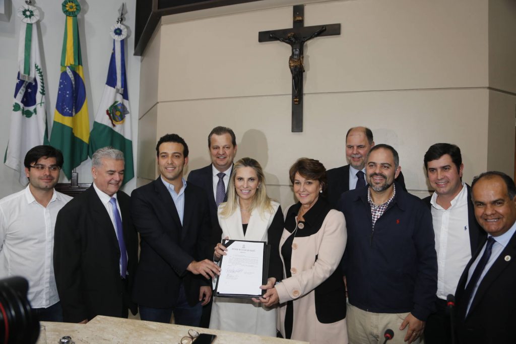 Governadora Cida Borghetti, em Guarapuava, assina convênios com municípios da região Centro Oeste Guarapuava, 17/05/2018 Foto: Jonas Oliveira/Governadoria