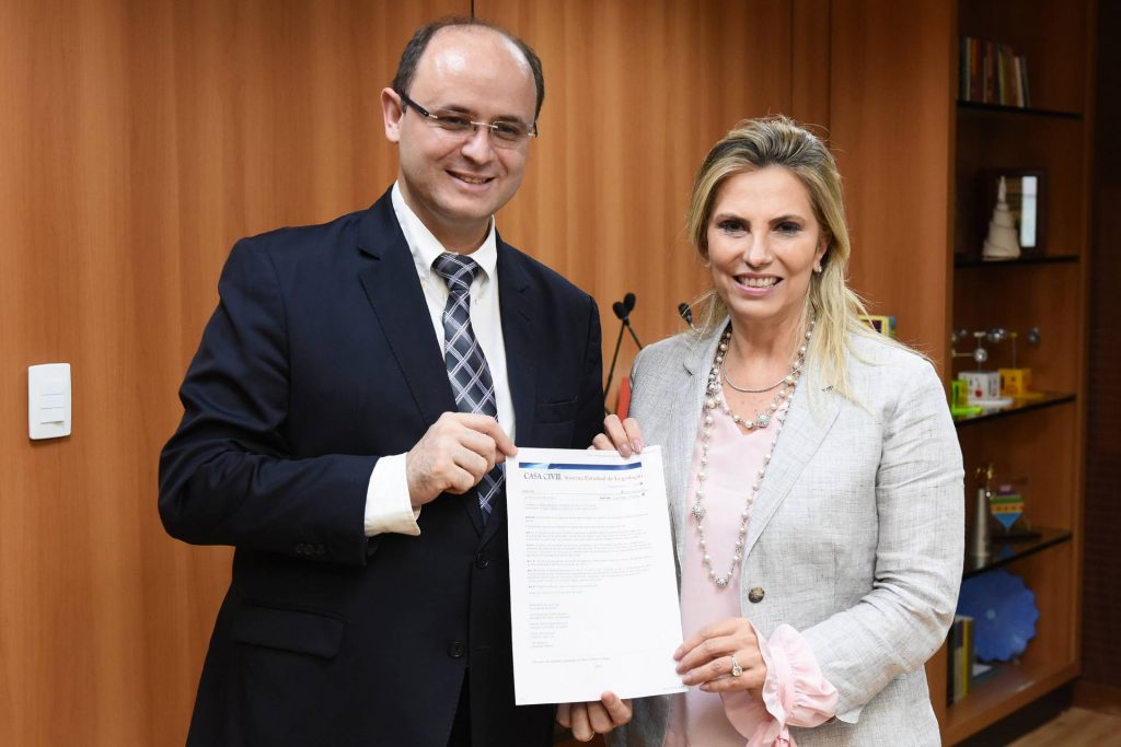 Governadora Cida Borghetti durante audiência com o ministro da Educação, Rossieli Soares. - Brasília, 30/10/2018 - Foto: Luis Fortes/Ministério Educação