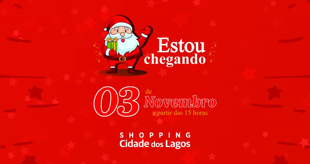 Pop Up Chegada do Papai Noel