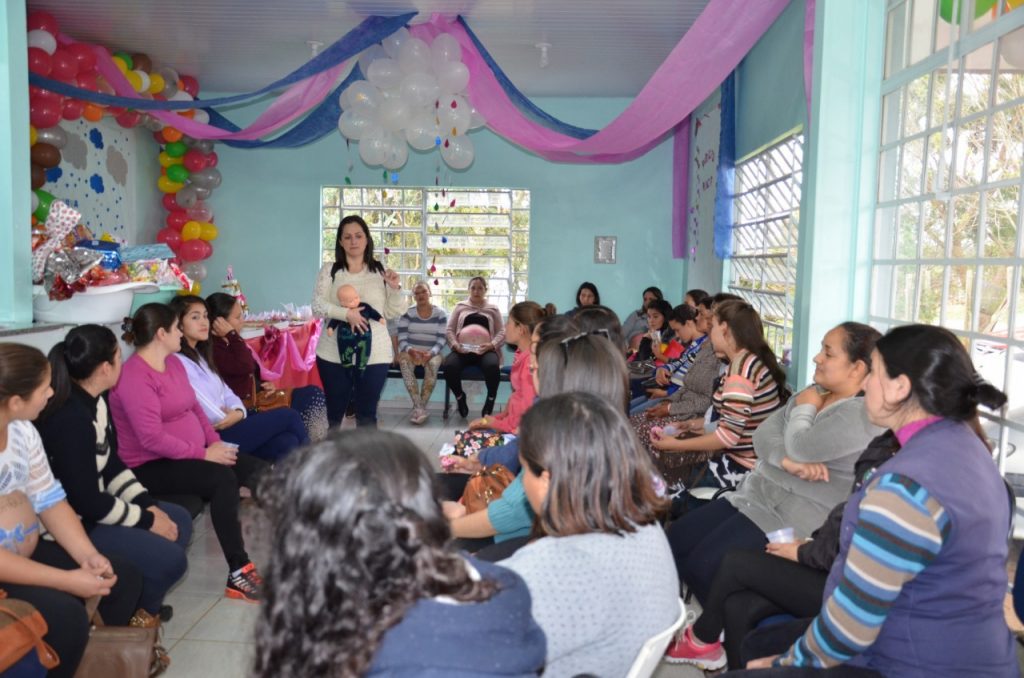 Projeto Mamãe Saudável Bebê Feliz (Foto: Ascom/Prefeitura de Pinhão)