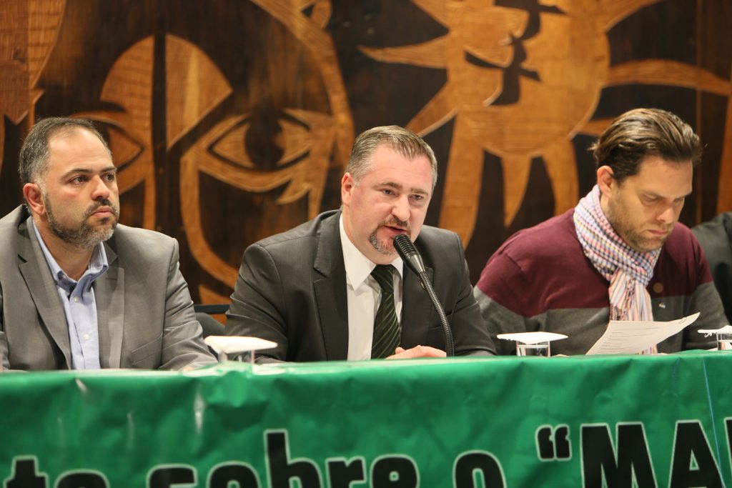 A audiência ocorreu no Plenarinho da Alep (Foto: Ascom/Deputado Artagão Júnior)