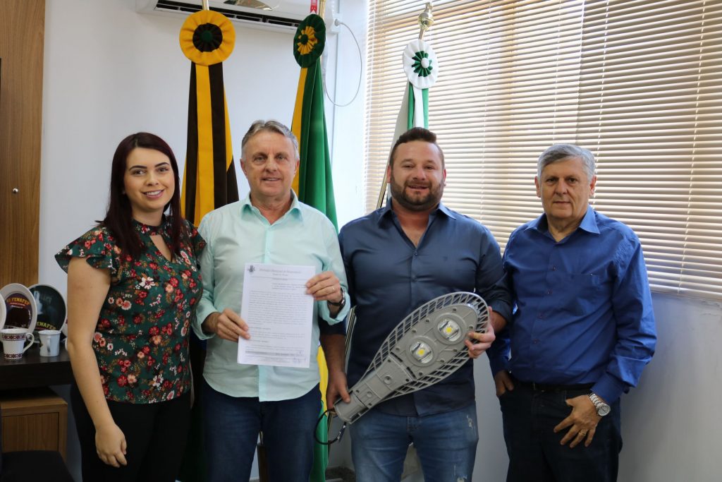 As obras de substituição de iluminação pública começam no fim do mês (Foto: Ascom/Prefeitura de Prudentópolis)