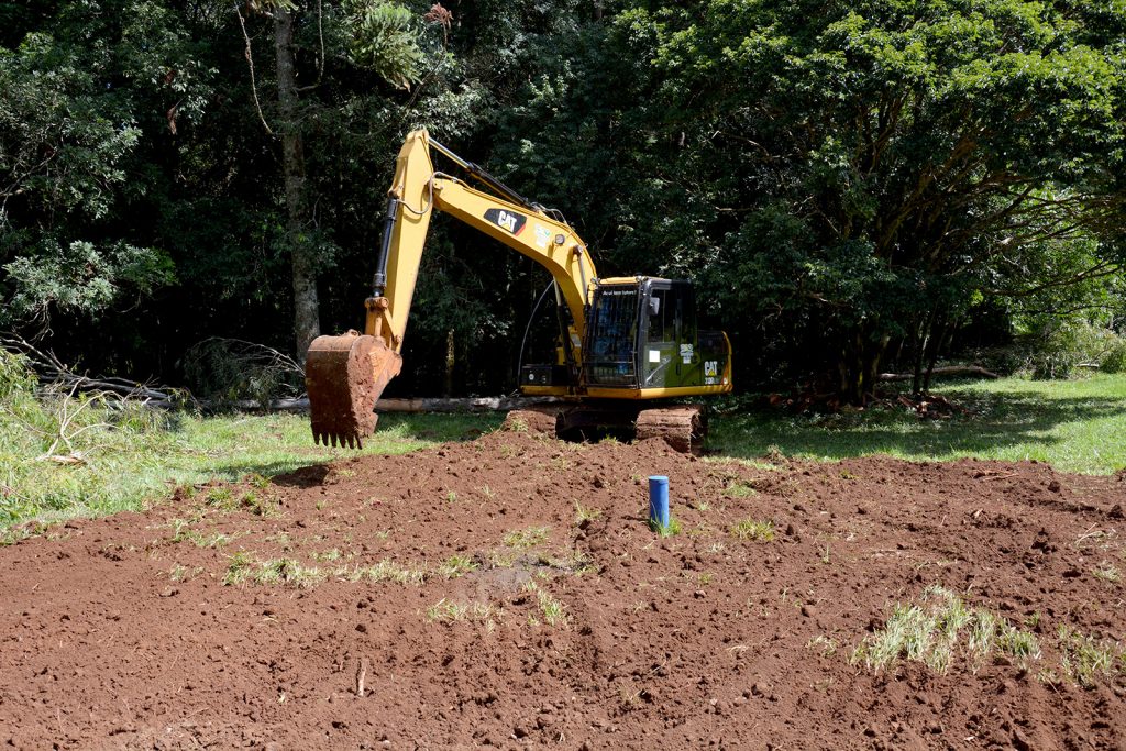Os serviços começaram na semana passada (Foto: Ascom/Prefeitura de Laranjeiras do Sul)