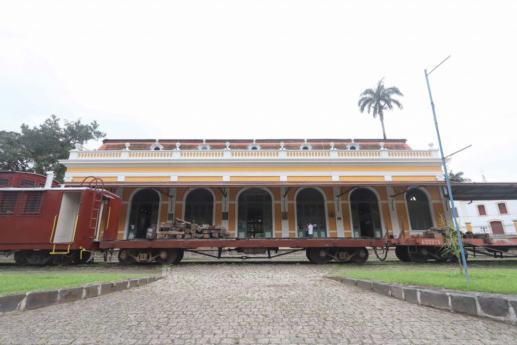 Estação ferroviária de Antonina, litoral do Paraná. Antonina, 18-01-20. Foto: Arnaldo Alves / AEN.