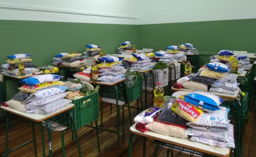 Famílias do Bolsa Família vão receber cesta básica em Guarapuava e Região (Foto: Divulgação/NRE)