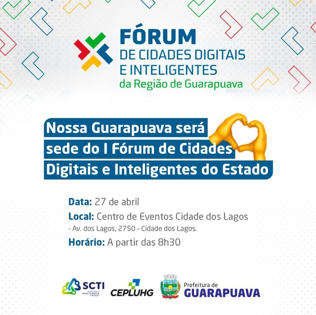 Guarapuava Sedia I Fórum De Cidades Digitais E Inteligentes Nesta Quinta 2734