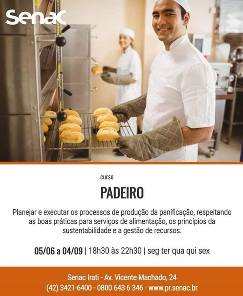 curso de padeiro