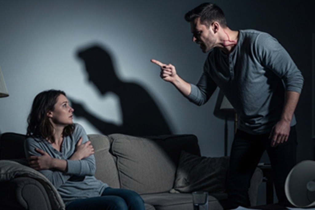 Mulher agredida pelo marido