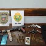 armas apreendidas